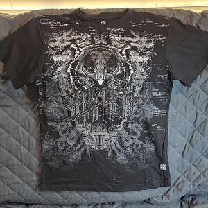 Southpole 1991 2D White Tiger Graphic T-Shirt Boy's sz M (10-12)